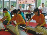 学園祭で中学生と協演