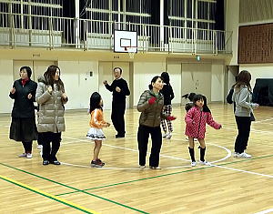 キッズ相模原の練習風景２