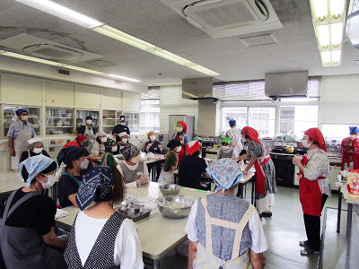 食いしん坊シリーズ①「津久井郷土料理　かんこ焼き作り」