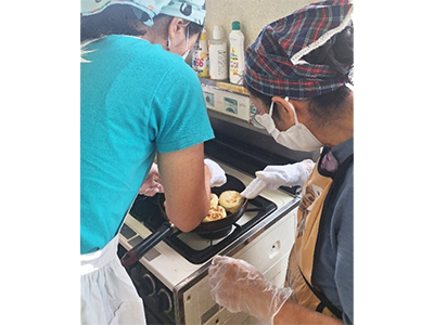 食いしん坊シリーズ①「津久井郷土料理　かんこ焼き作り」