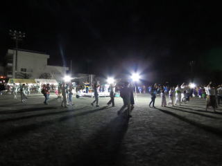 盆踊りで盛り上がりました