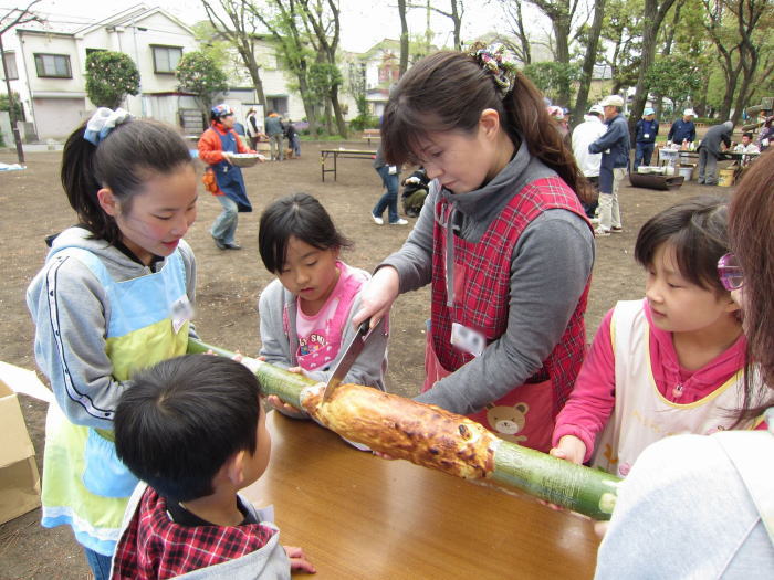 バウムクーヘン、早く食べたいな