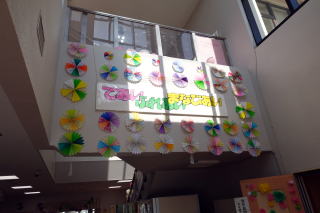 公民館まつりの内装