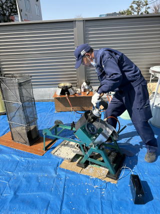 ポン菓子の写真