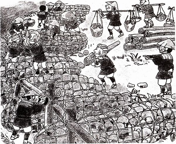 作業の様子