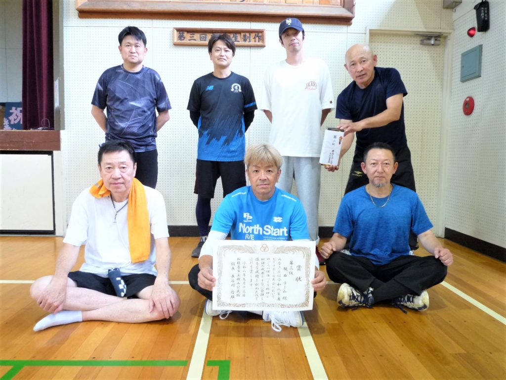 3位 榎西チームの写真