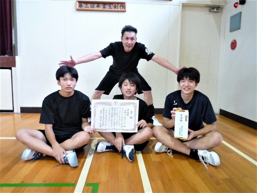 準優勝 清新ハイキュー部の写真